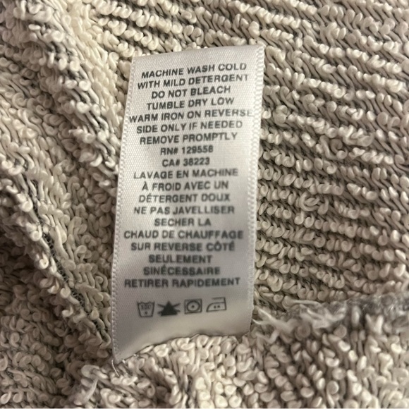 Sol Angeles Flag Roma Sweater Dress Striped Knit Midi French Terry Size Small - Picture 12 of 13